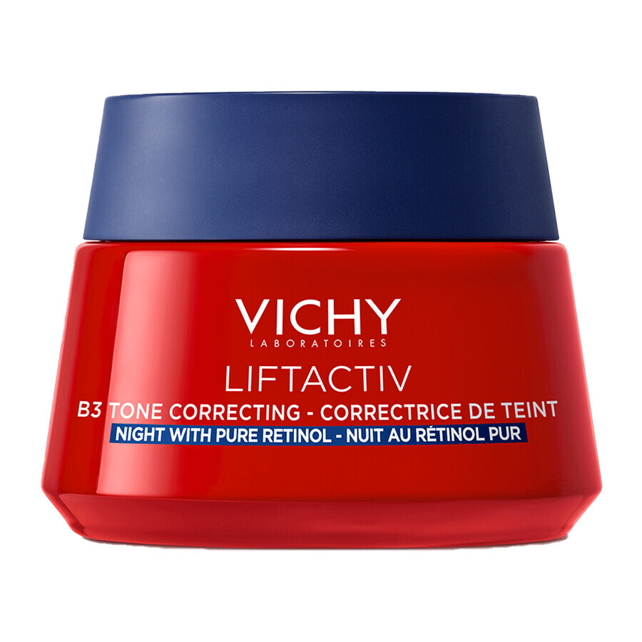 Vichy Liftactiv, crema notte anti-pigmentazione con retinolo puro e niacinamide, 50 ml