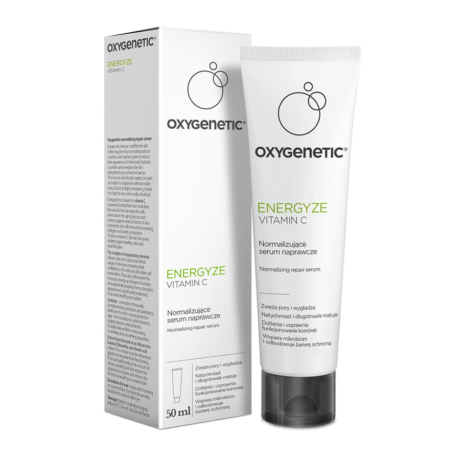 Oxygenetic Energyze Vitamine C, normaliserend herstellend serum, 50 ml