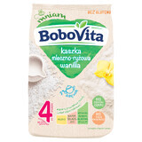 BoboVita Melk-rijstpap, vanille, glutenvrij, zonder toegevoegde suiker, na 4 maanden, 230 g