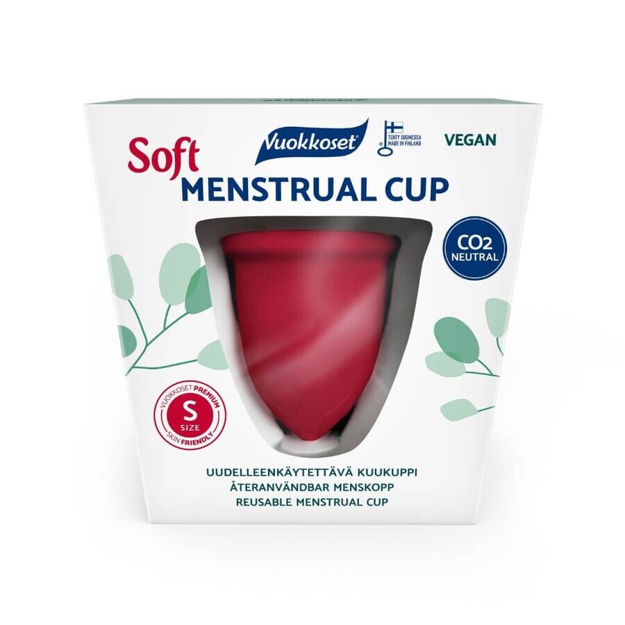 Vuokkoset Soft, Menstruationstasse, Größe S, 1 Stück