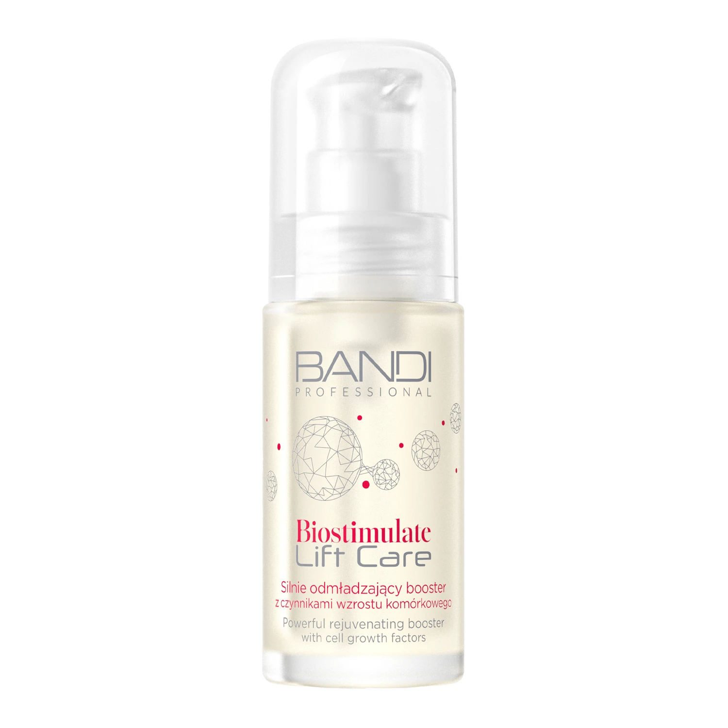 Bandi Biostimulate Lift Care, krachtige verjongende gezichtsbooster met celgroeifactoren, 30 ml