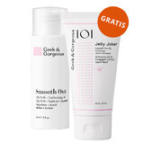 Geek &amp; Gorgeous Smooth Out, powerful exfoliator with 12% AHA acids and soothing prickly pear, 30ml + Jelly Joker, gentle facial cleansing gel, 50ml free