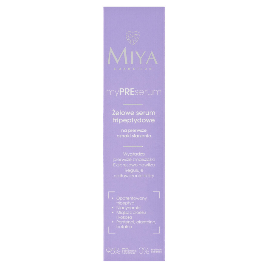 Miya myPREserum, tripeptide serum gel, 30 ml