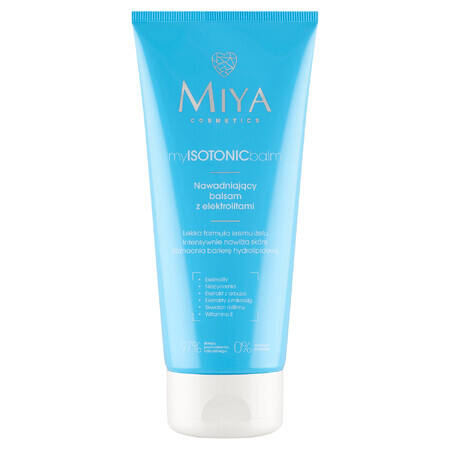 Miya myISOTONICbalm, hydraterende lotion met elektrolyten, 200 ml