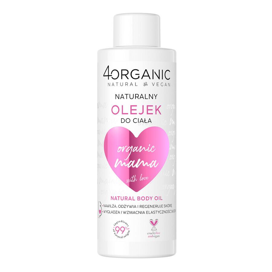 4Organic Mama, natuurlijke striae-olie, 125 ml