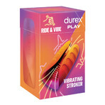 Durex Play Ride &amp; Vibe, masturbator masculin vibrator cu funcție de lingere