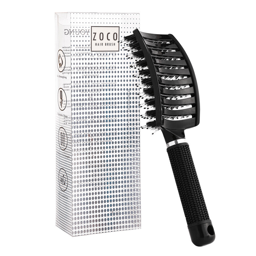 Sister Young, brosse à cheveux, Zoco Black, 1 pièce