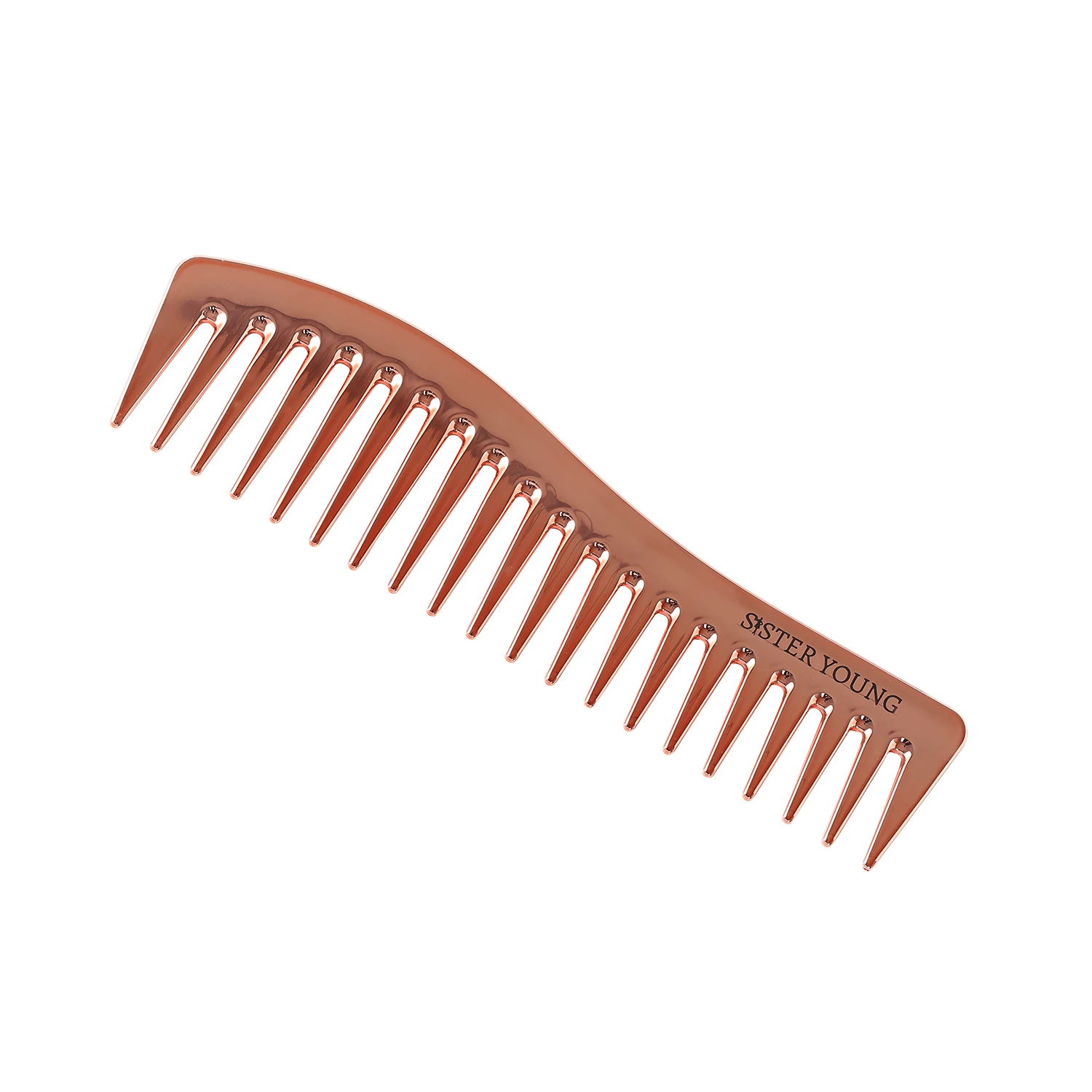 Zuster Young, haarkam, Zuri Rose Gold, 1 stuk