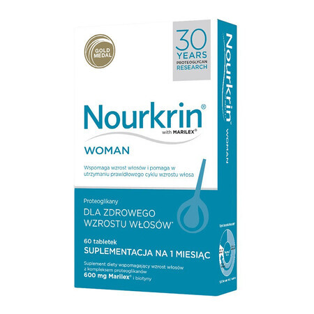 Nourkrin Vrouw, 60 tabletten