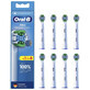 Oral-B Pro Precision Clean, vervangende opzetborstels voor een Clean Maximiser elektrische tandenborstel, 8 stuks