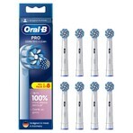 Oral-B Pro Sensitive Clean, vervangende opzetborstels voor elektrische tandenborstel, 8 stuks