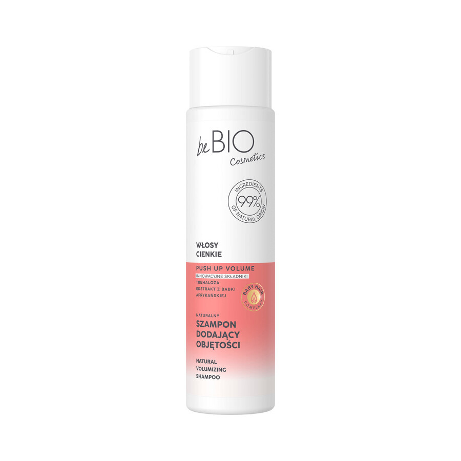 beBIO Cosmetics Baby Hair Complex, natuurlijke shampoo voor fijn haar, geeft volume, 300 ml