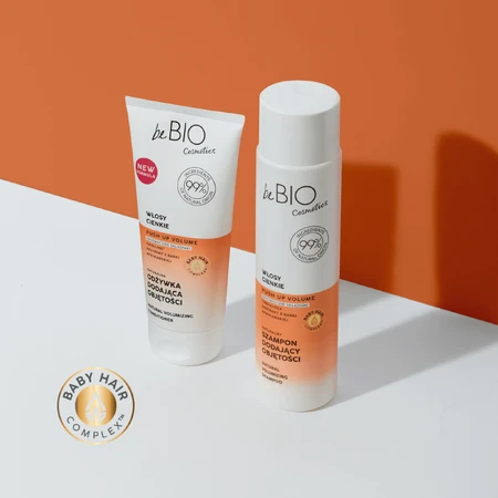 beBIO Cosmetics Baby Hair Complex, natuurlijke conditioner voor fijn haar die volume geeft, 200 ml