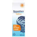 Bepanthen Tattoo, sunscreen for tattooed skin, SPF50+, 50 ml