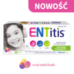 ENTitis for children over 3 years old, tutti frutti flavor, 30 tablets