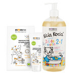 Momme, all weather wandelcrème vanaf dag 1, SPF 25, 50 ml + Kitty Kitten, 2-in-1 zachte wasgel, vanaf dag 1, 200 ml gratis