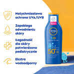 Nivea Sun Kids Protect &amp; Care Set, Zonnebrandcrème 5in1, SPF 50+, 200 ml + Anti-Aging Crème met SPF 50, 50 ml + Zonnebrandcrème, SPF 30, 30 ml gratis