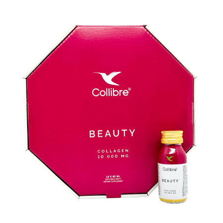 Collibre Beauty Shot, collageen 10000 mg, 60 ml x 15 st.