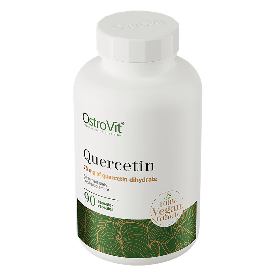 OstroVit Quercetin Vege, quercetina, 90 capsule