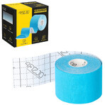 4Fizjo, kinesiotaping tape, blue, 5 cm x 5 m