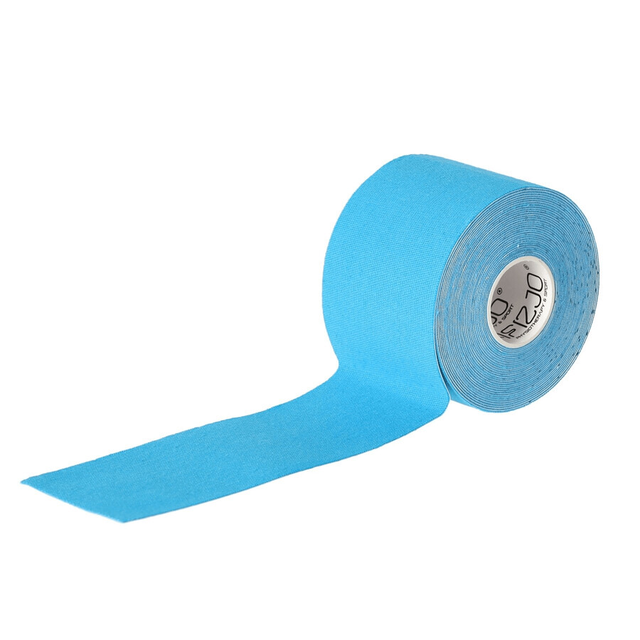 4Fizjo, kinesiotaping tape, blue, 5 cm x 5 m