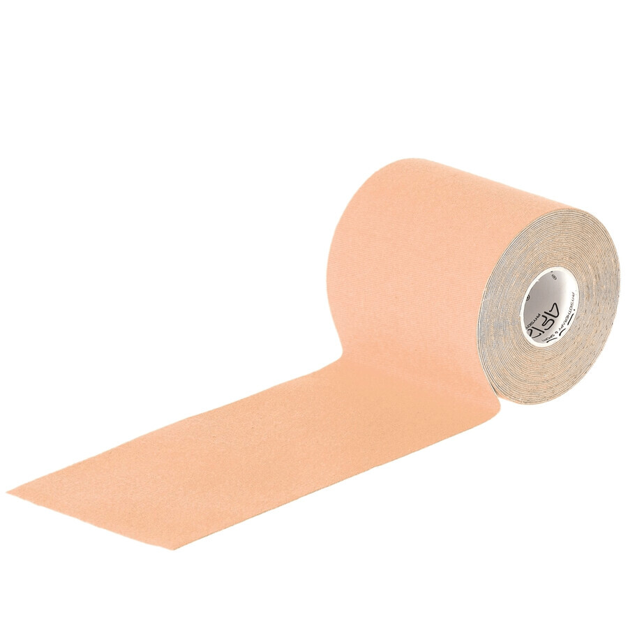 4Fizjo, Kinesiotaping-Band, beige, 7,5 cm x 5 m