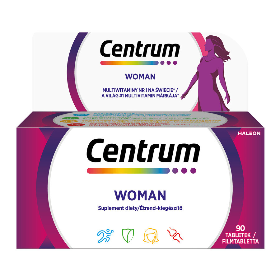 Set Centrum Man, 90 Tabletten + Centrum Woman, 90 Tabletten + Apart, Anhänger mit Perle gratis