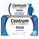 Set Centrum Man, 90 Tabletten + Centrum Woman, 90 Tabletten + Apart, Anhänger mit Perle gratis