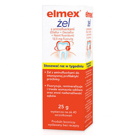 Elmex gel 12,5 mg, 25 g