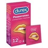 Durex Pleasuremax, ribbed ribbed condoms, 12 pieces