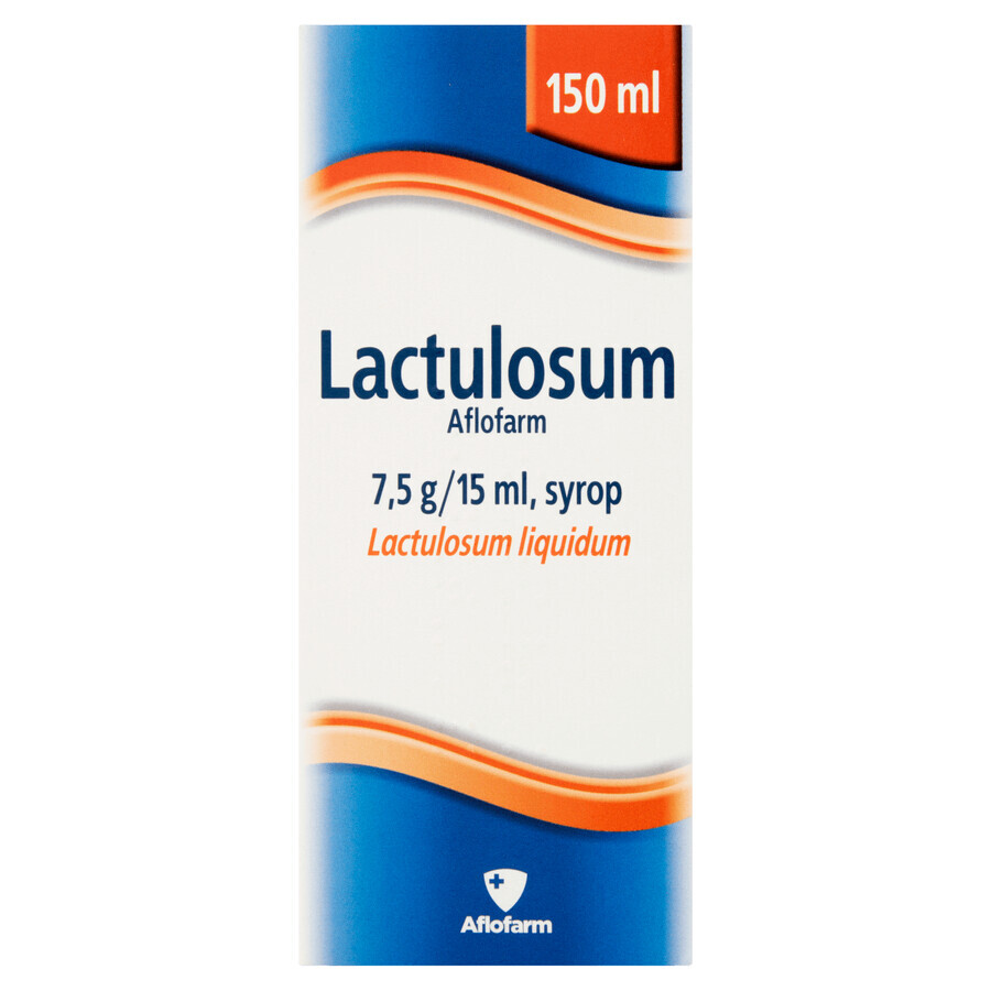 Lactulosum Aflofarm 7,5 g/ 15 ml, sciroppo, 150 ml