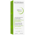 Bioderma Sebium Hydra, cremă hidratantă pentru ten gras și cu tendință acneică, 40 ml