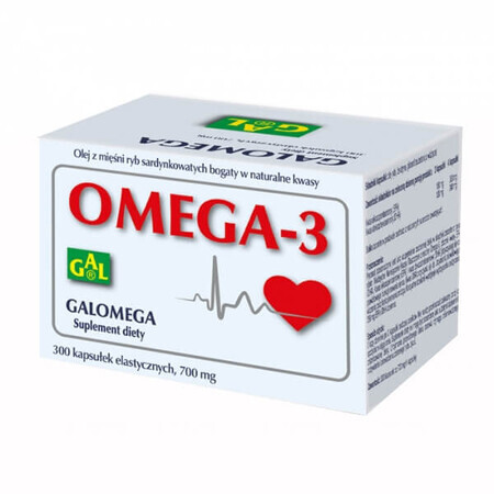 GAL Omega-3, 300 flexible capsules