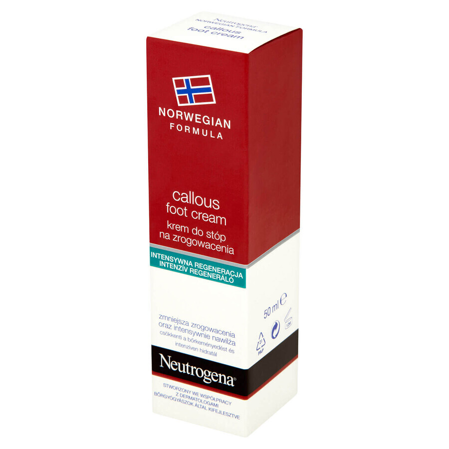 Neutrogena Norwegian Formula, foot cream for calluses, 50 ml