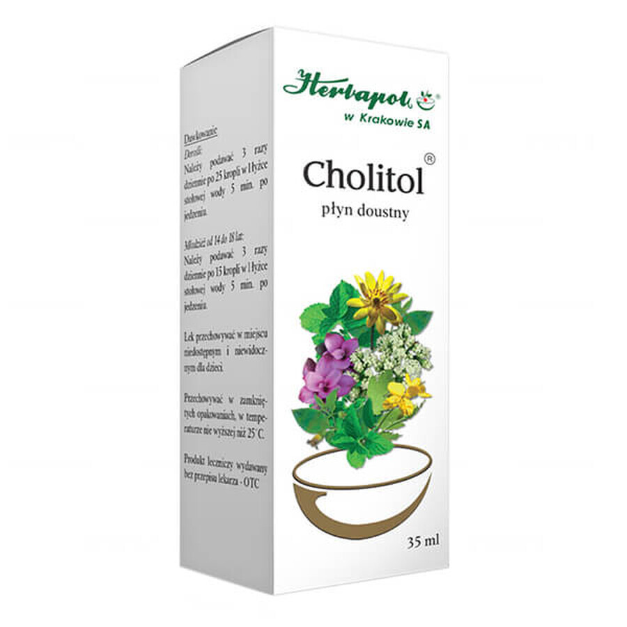 Cholitol, oraal vloeibaar, 35 ml