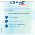 Efferalgan 150 mg, rectal suppositories, 10 pieces