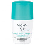 Vichy, antitranspirant roll-on, antitranspirant tegen overmatig zweten, 48 uur, 50 ml