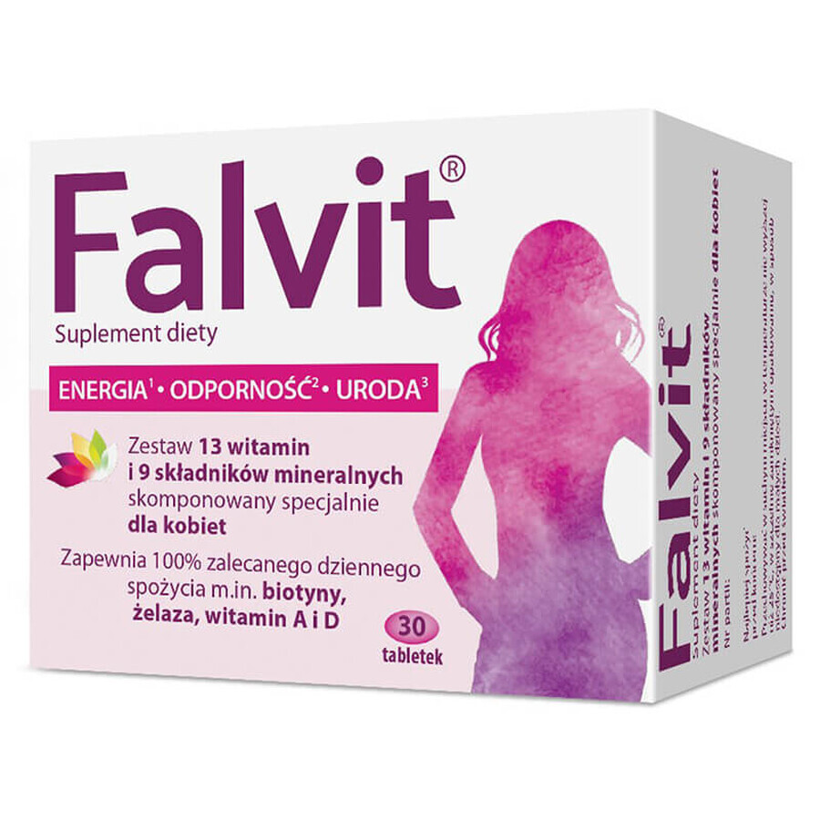 Falvit, 30 comprimidos