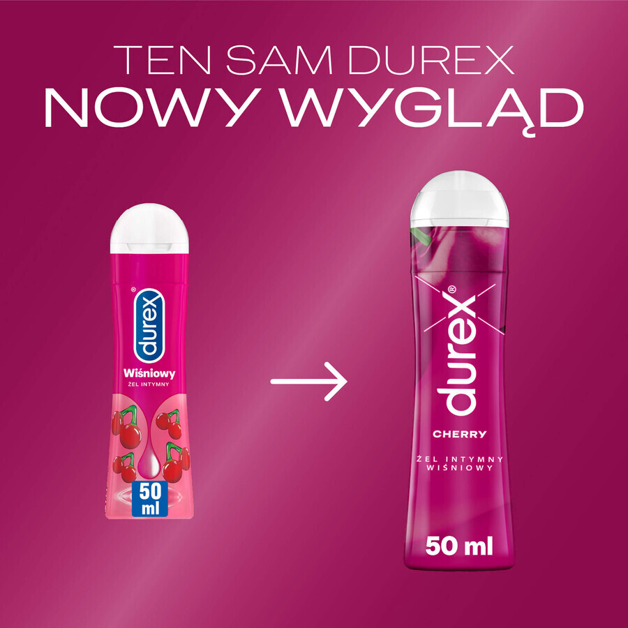 Durex Kers, intieme gel, kers, 50 ml