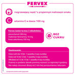 Fervex Junior 280 mg + 100 mg + 10 mg, granulaat voor orale oplossing, 8 sachets