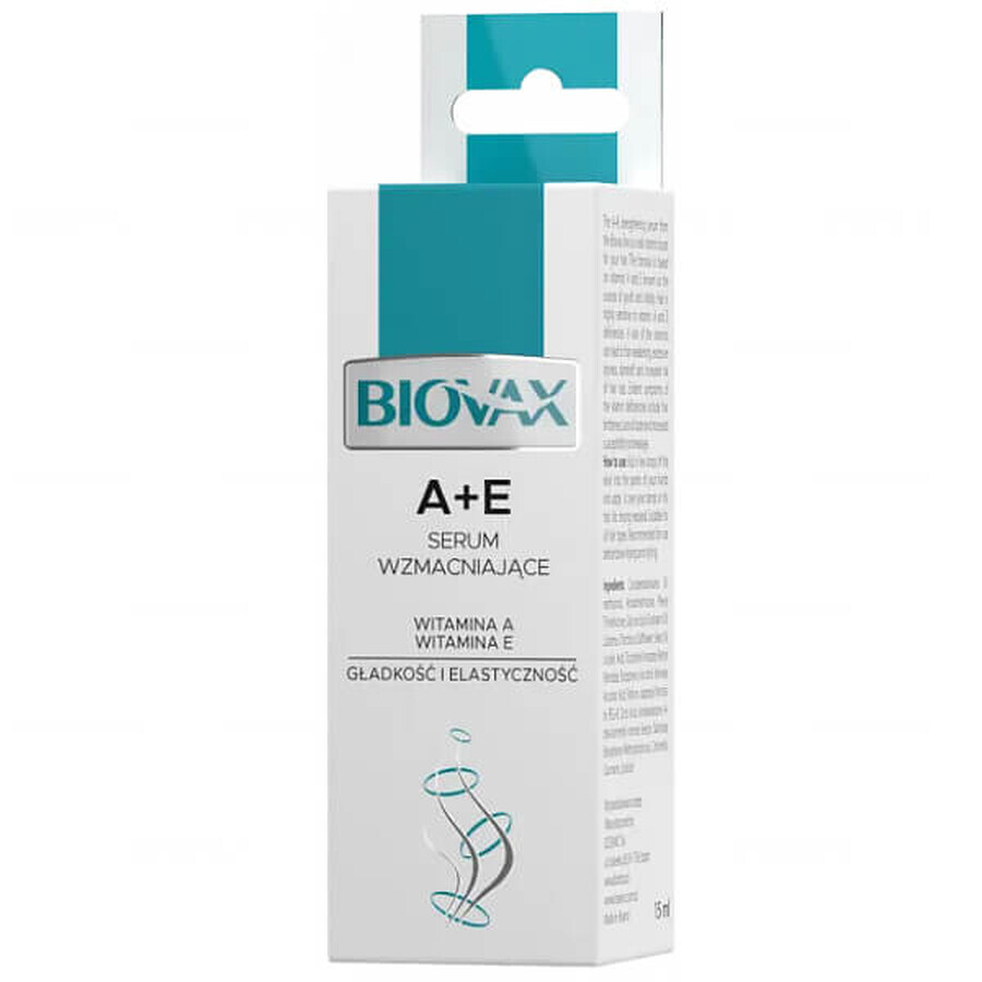 Biovax A+E, Versterkend serum voor droog en beschadigd haar, 15 ml