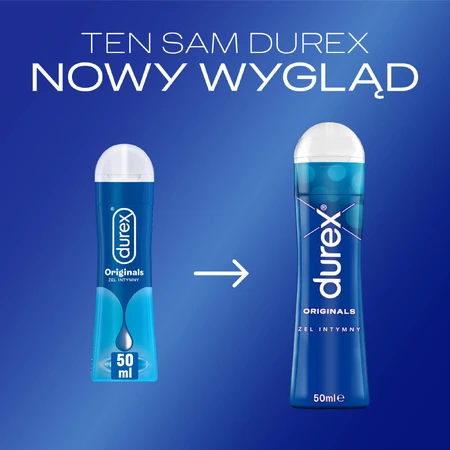 Durex Originals, water-based intimate gel lubricant, 50 ml