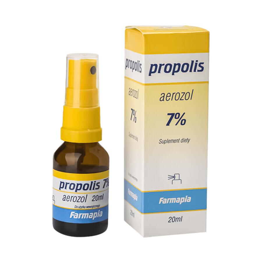 Farmapia Propolis 7%, spuitbus, 20 ml