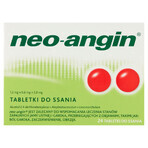 Neo-Angin 1,2 mg + 0,6 mg + 5,9 mg, 24 zuigtabletten