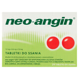 Neo-Angin 1,2 mg + 0,6 mg + 5,9 mg, 24 zuigtabletten