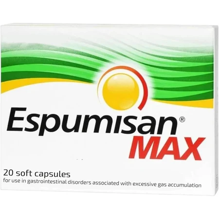 Espumisan Max, 20 zachte capsules