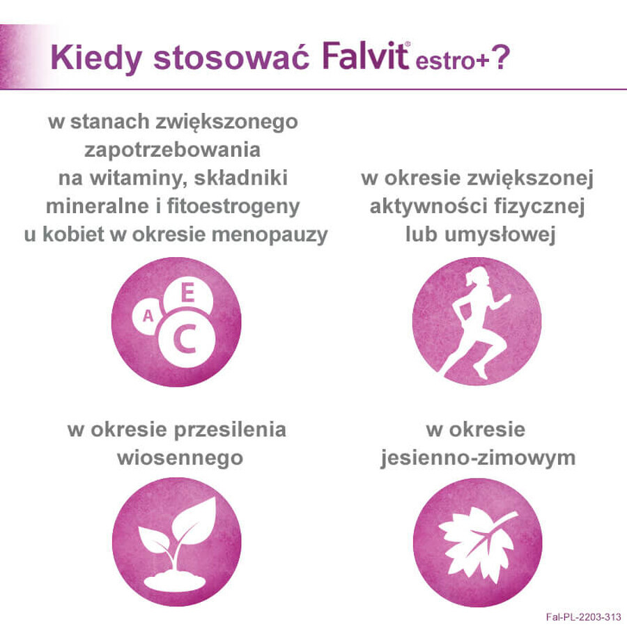 Falvit Estro+, 60 tabletten