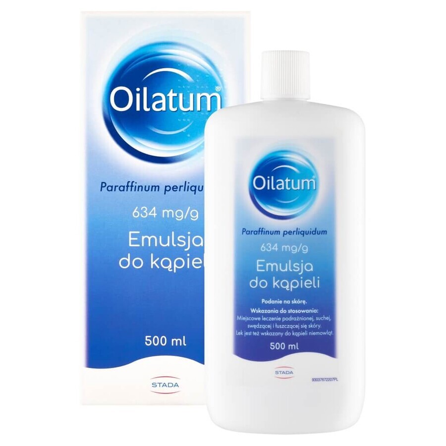 Oilatum 634 mg/g, emulsione per bagno, 500 ml