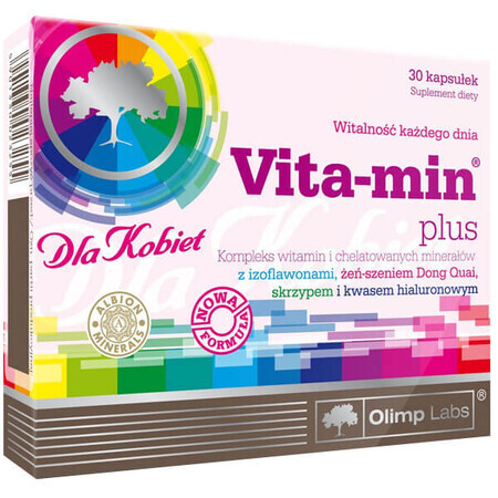 Olimp Vita-Min Plus voor vrouwen, 30 capsules