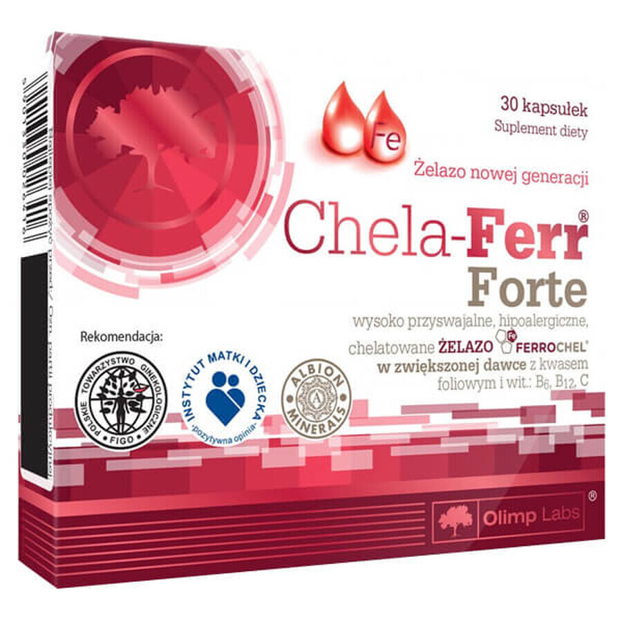 Olimp Chela-Ferr Forte, 30 capsules